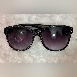 Black Studded Sunglasses